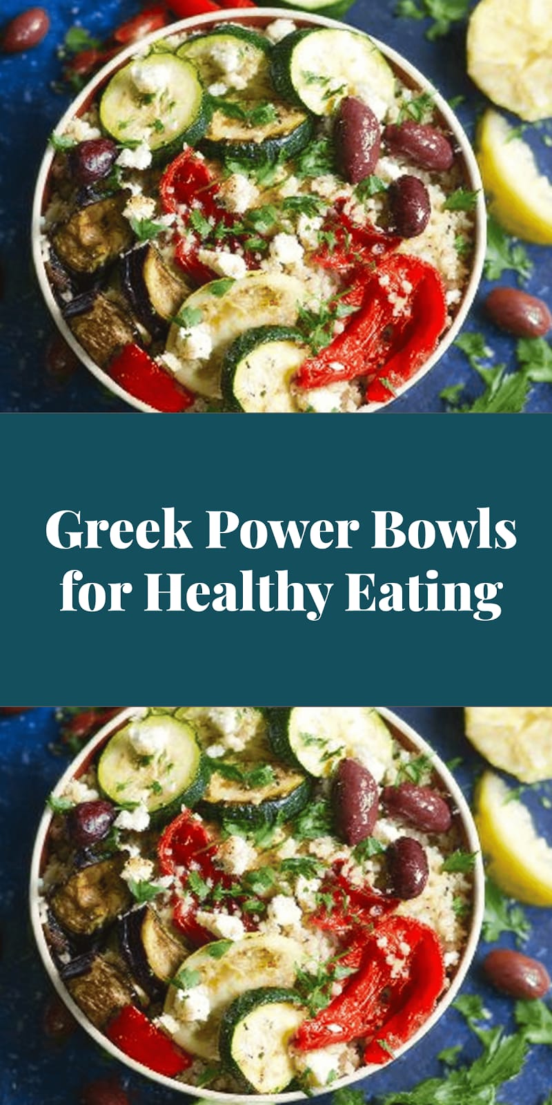 Greek Power Bowls for Healthy Eating