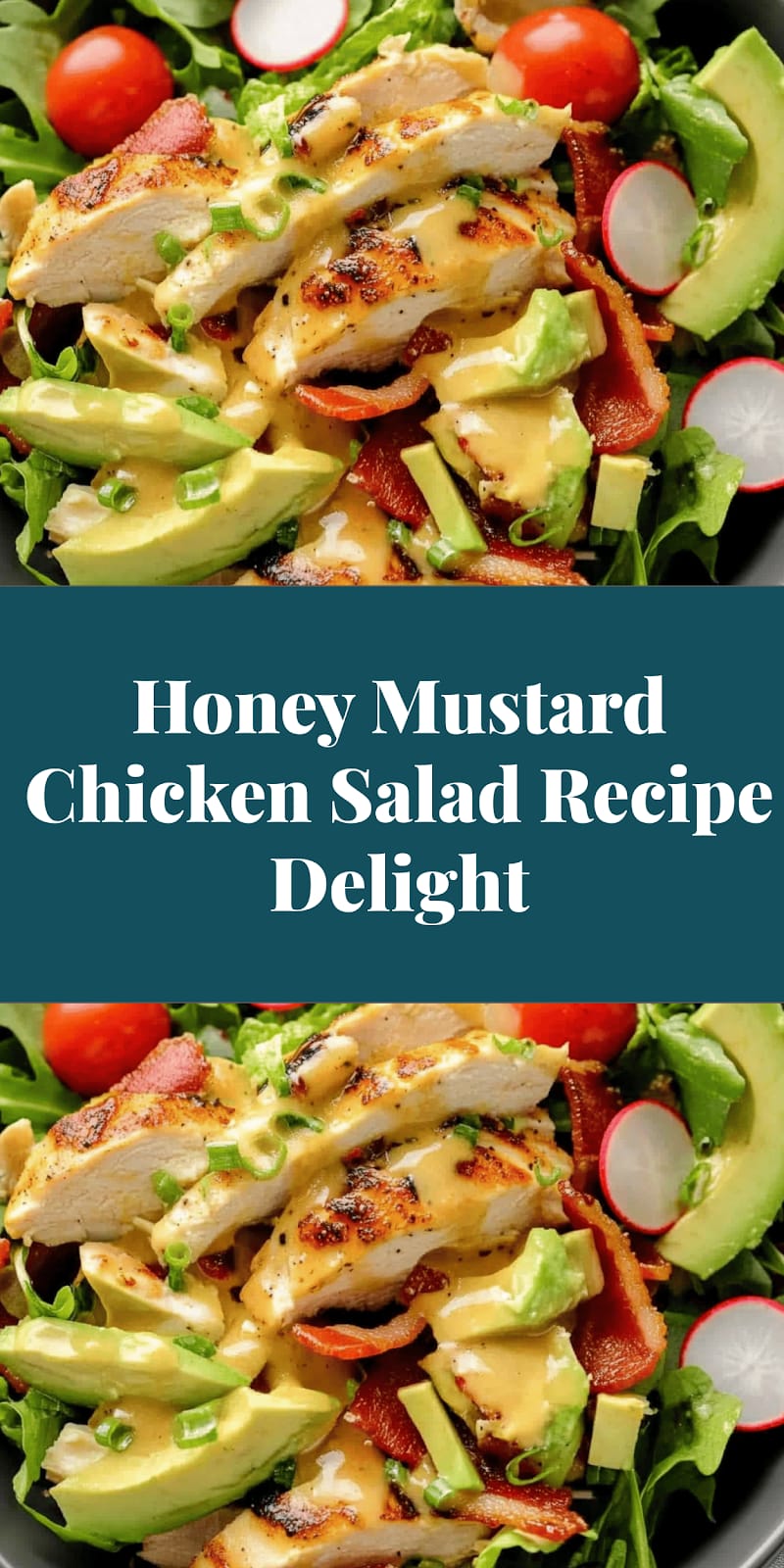 Honey Mustard Chicken Salad Recipe Delight