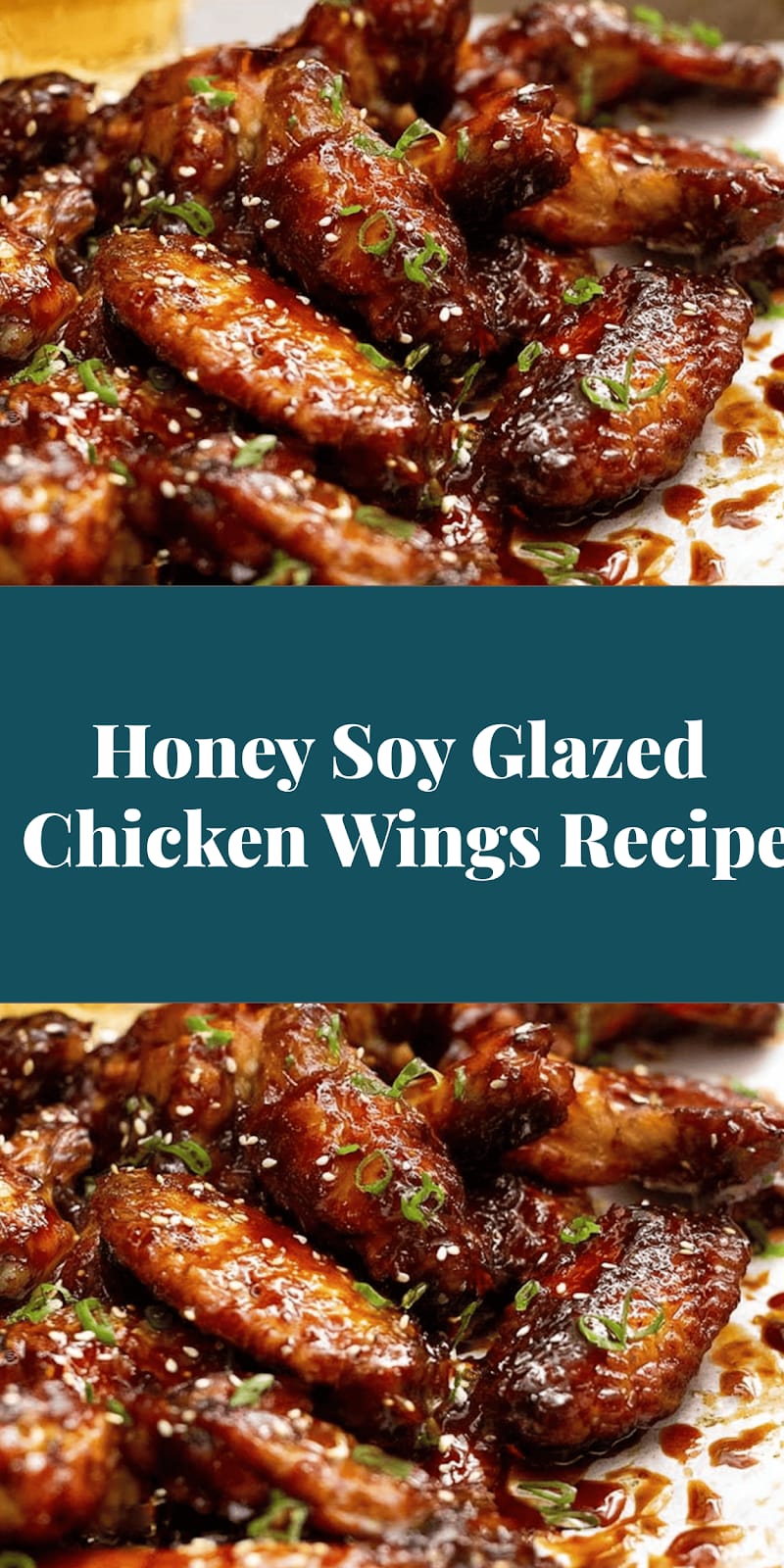 Honey Soy Glazed Chicken Wings Recipe
