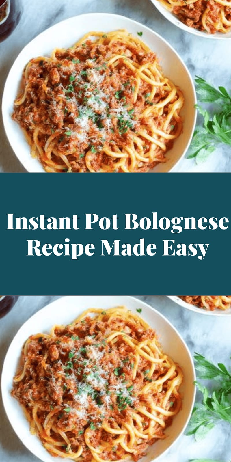 Instant Pot Bolognese Recipe Made Easy
