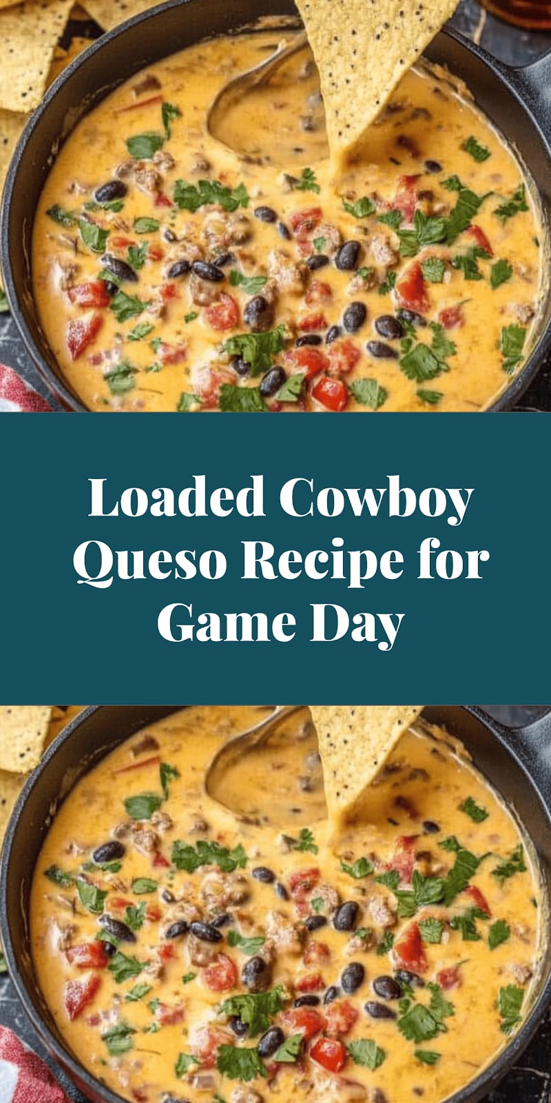 Loaded Cowboy Queso Recipe for Game Day