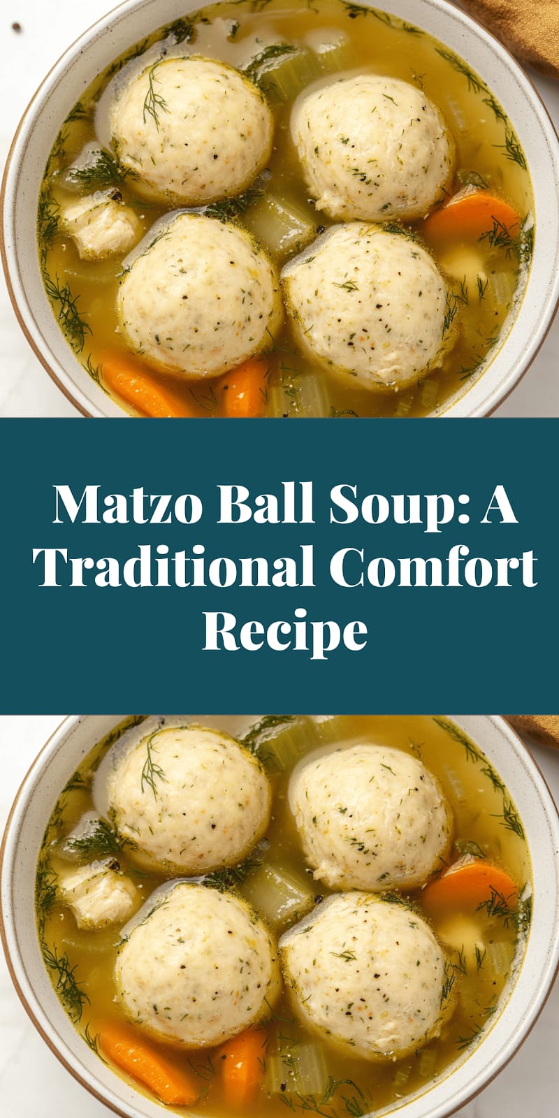 Matzo Ball Soup: A Traditional Comfort Recipe