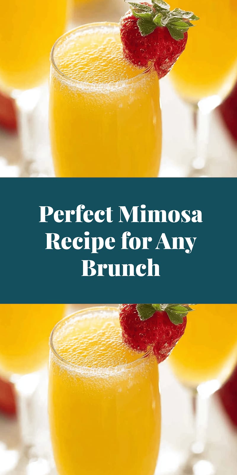 Perfect Mimosa Recipe for Any Brunch