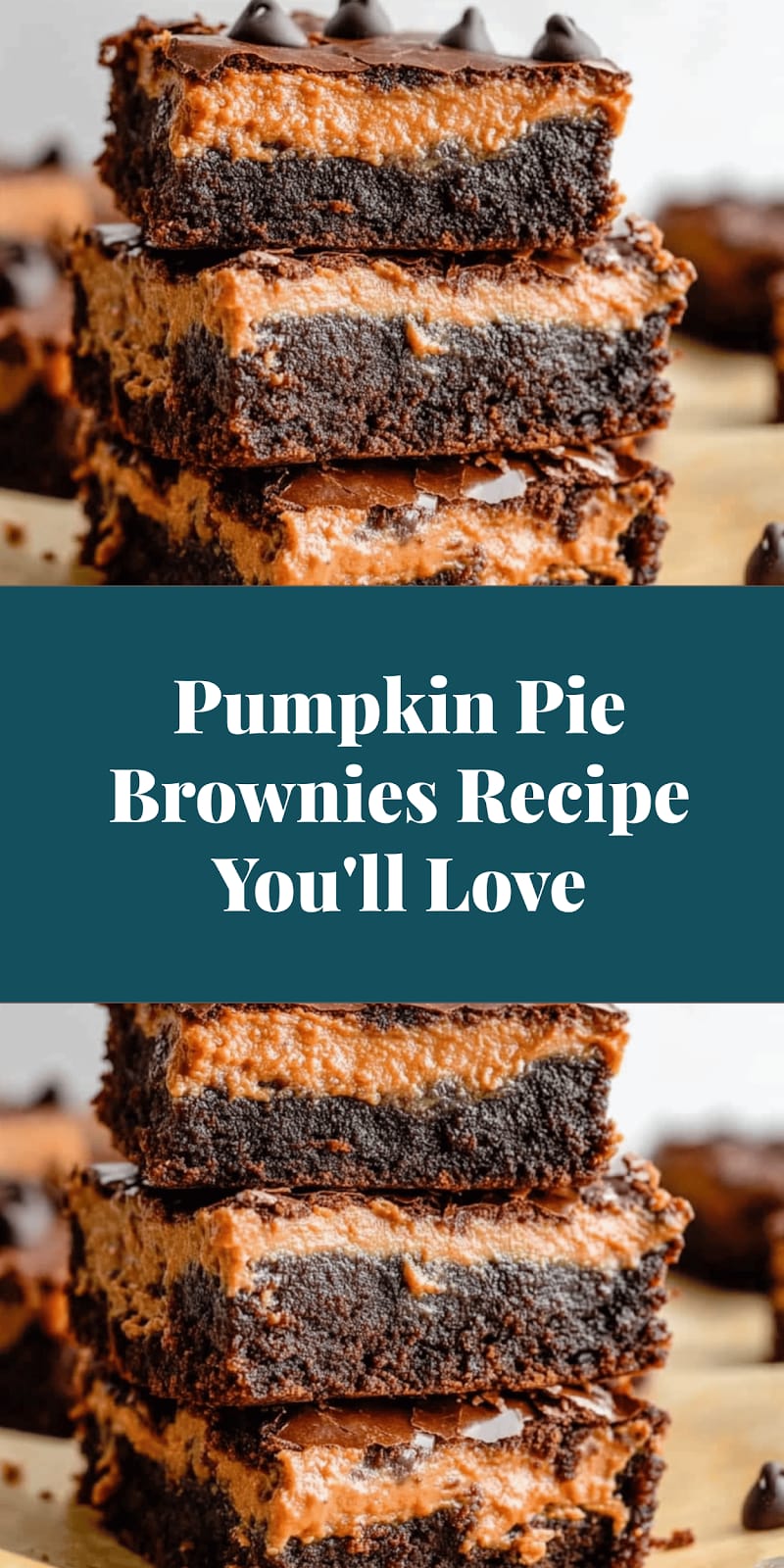 Pumpkin Pie Brownies Recipe You'll Love