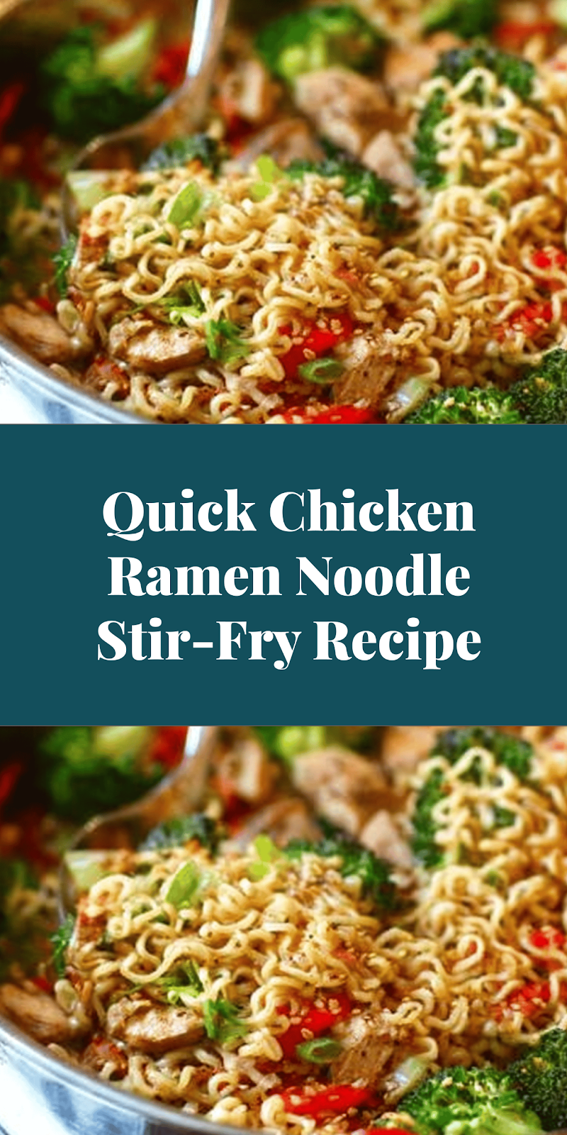 Quick Chicken Ramen Noodle Stir-Fry Recipe