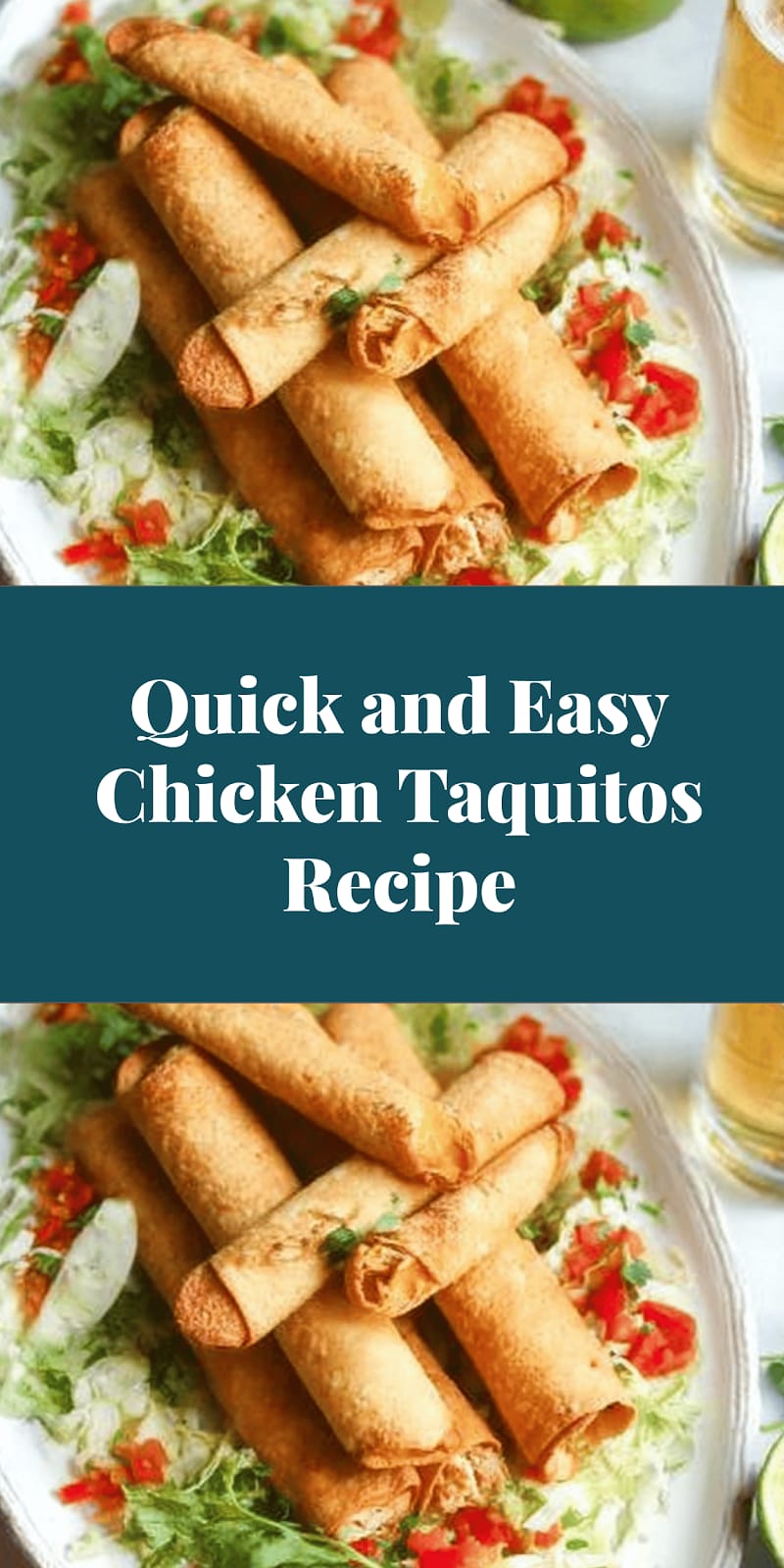Quick and Easy Chicken Taquitos Recipe