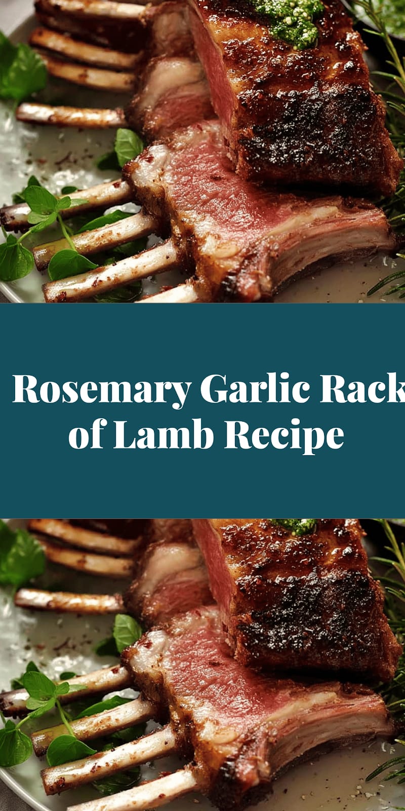 Rosemary Garlic Rack of Lamb Recipe