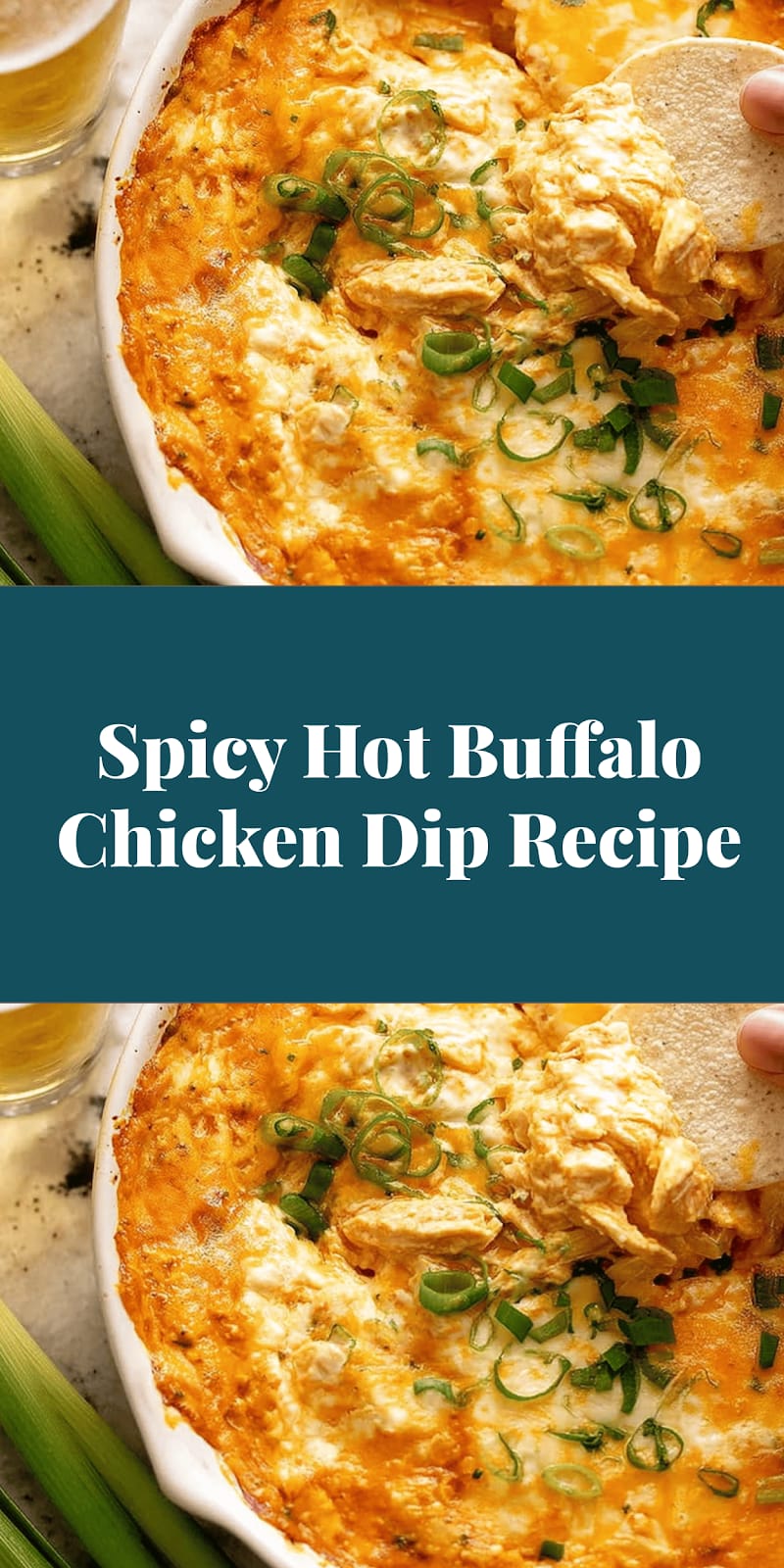 Spicy Hot Buffalo Chicken Dip Recipe