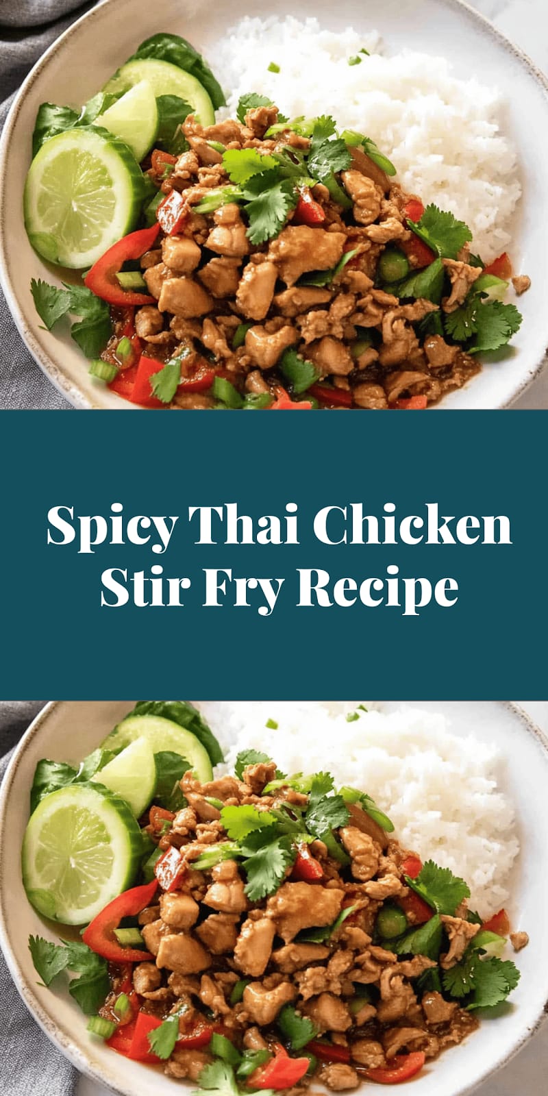 Spicy Thai Chicken Stir Fry Recipe