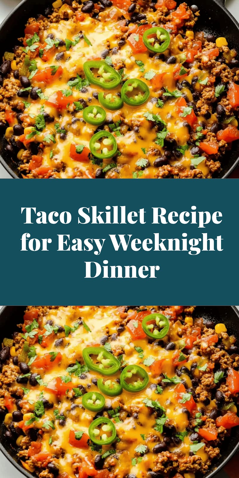 Taco Skillet Recipe for Easy Weeknight Dinner