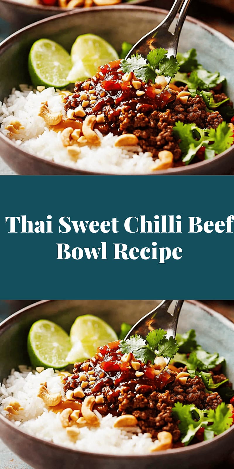 Thai Sweet Chilli Beef Bowl Recipe