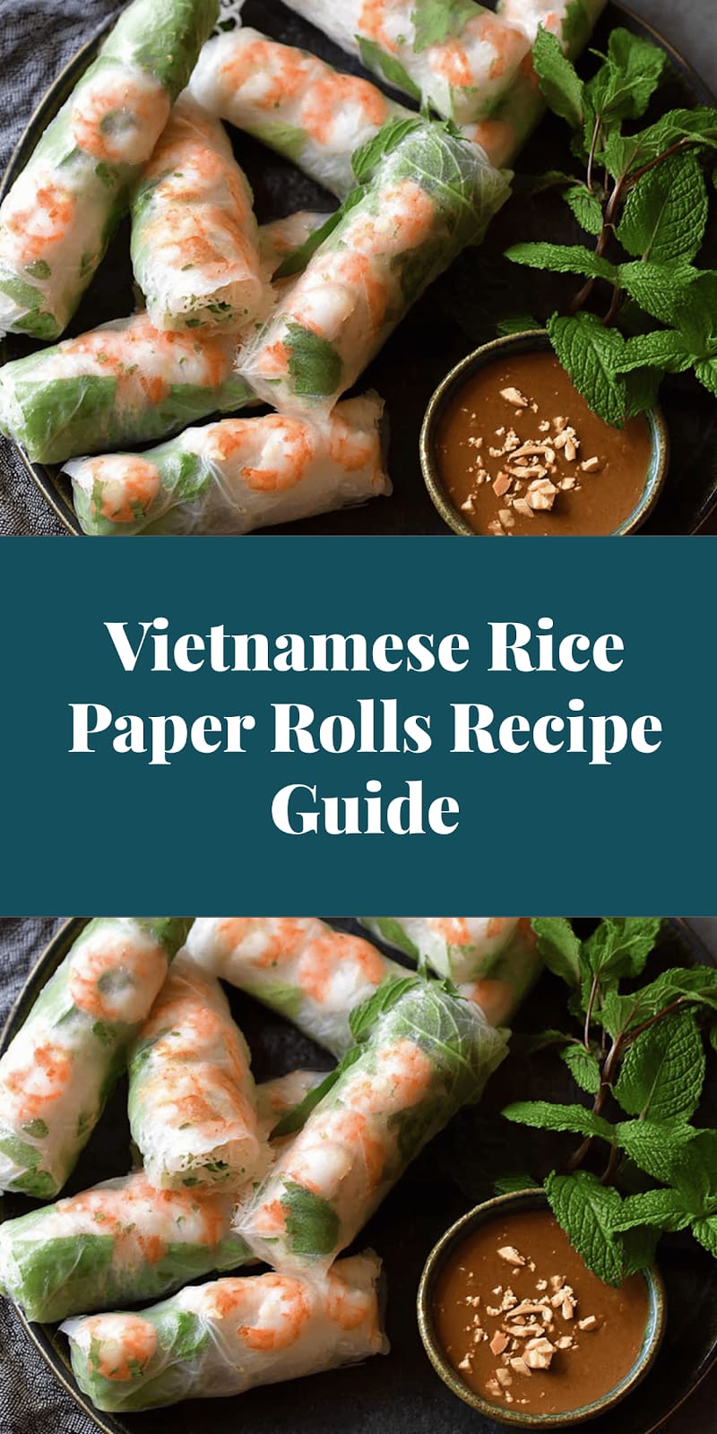 Vietnamese Rice Paper Rolls Recipe Guide