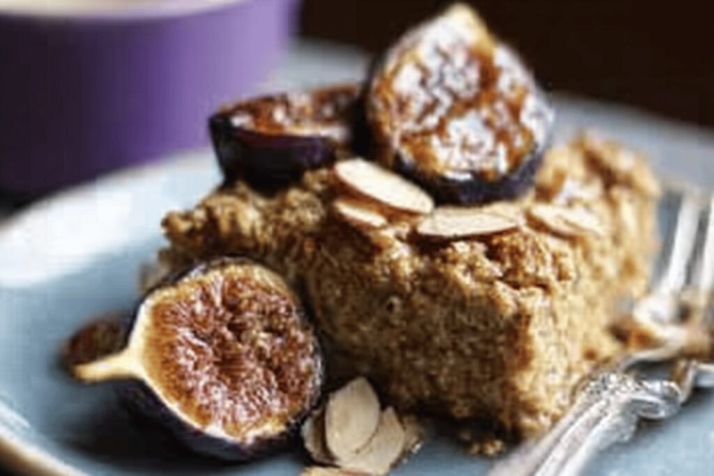 Almond Butter Baked Oatmeal Recipe Delight