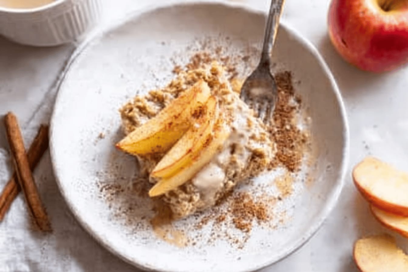 Apple Cinnamon Baked Oatmeal Recipe
