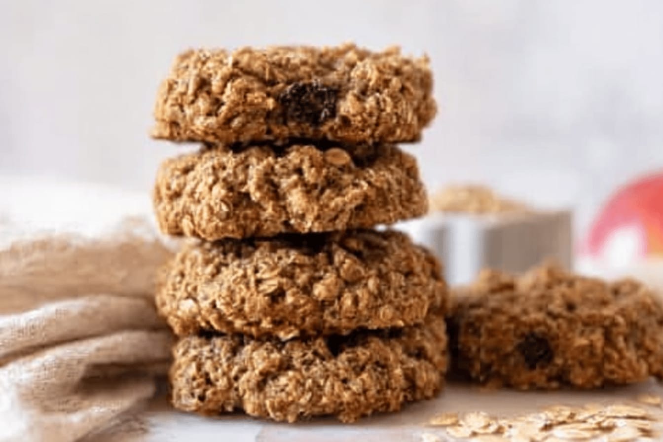 Apple Oatmeal Breakfast Cookies Recipe