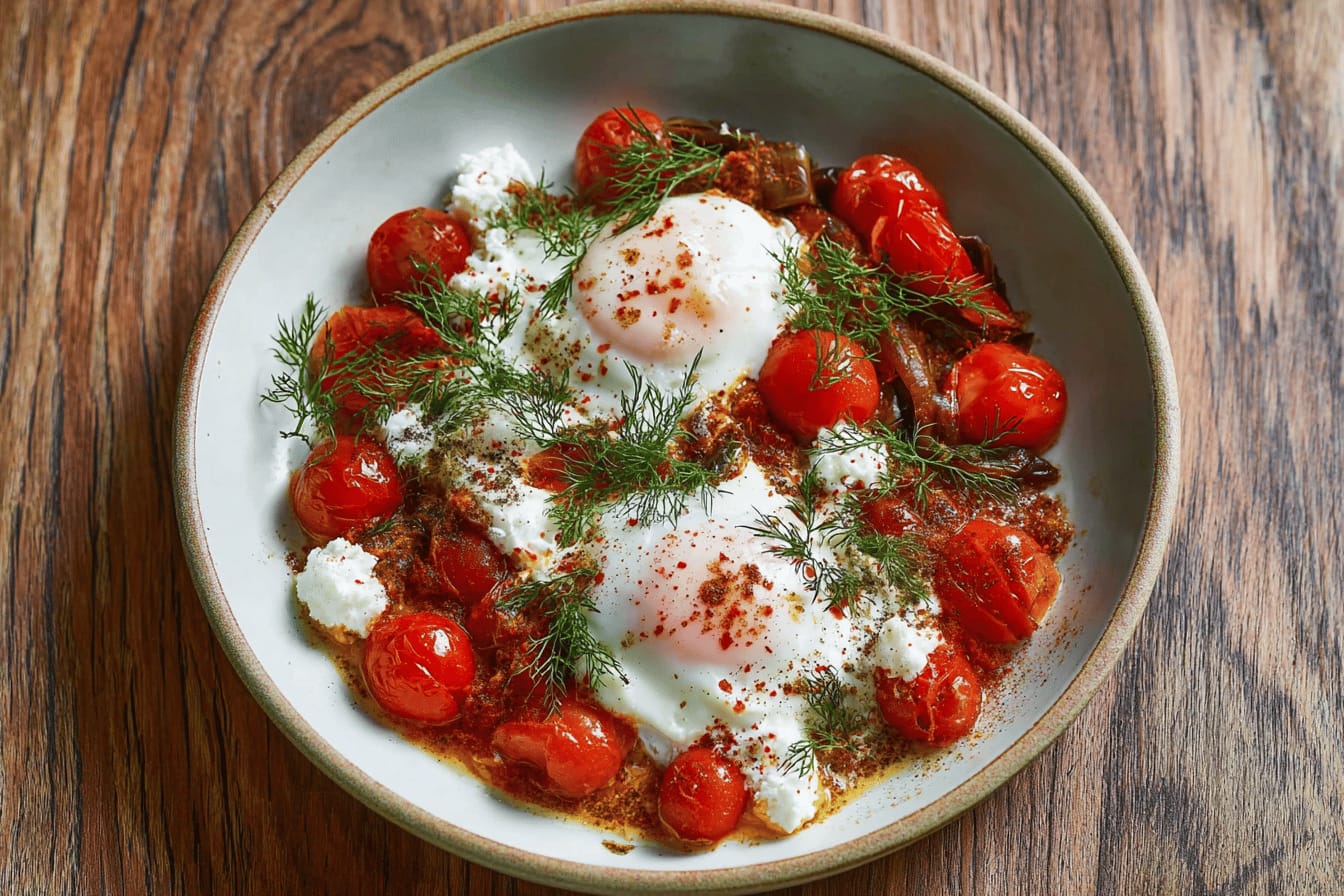 Aubergine Shakshuka Bowl Recipe Delight