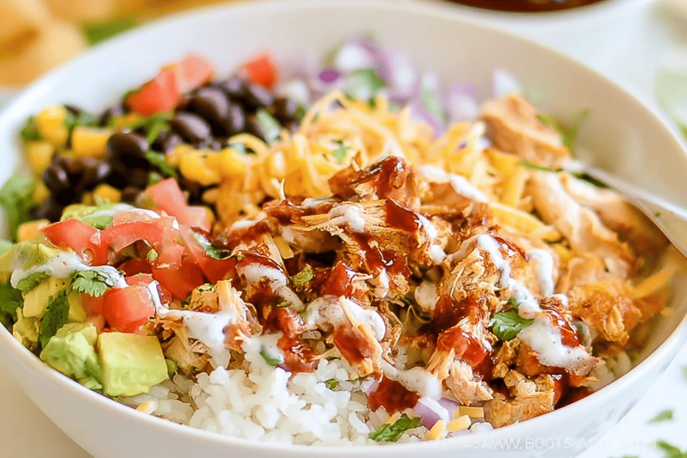 BBQ Chicken Bowls for Easy Family Meals