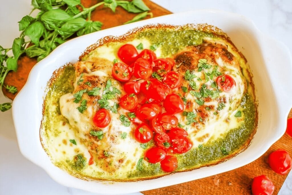 Baked Pesto Chicken Recipe for Easy Dinner