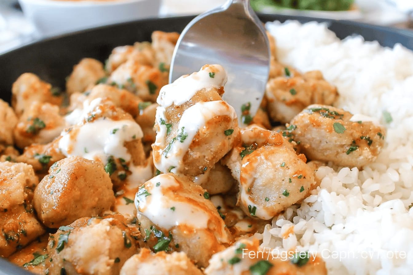 Bang Bang Chicken Bites Recipe Video