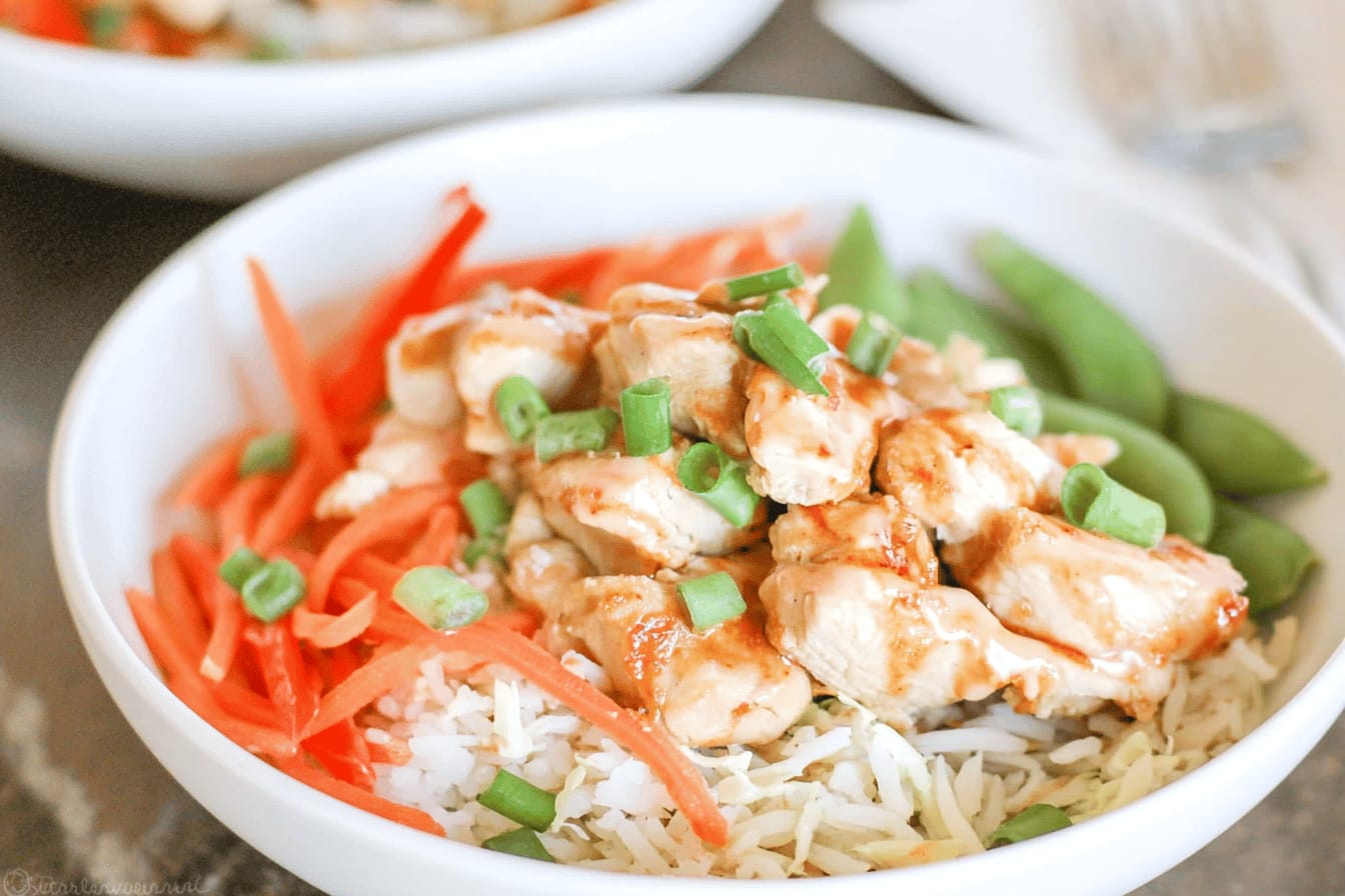 Bang Bang Chicken Bowls Recipe for Families
