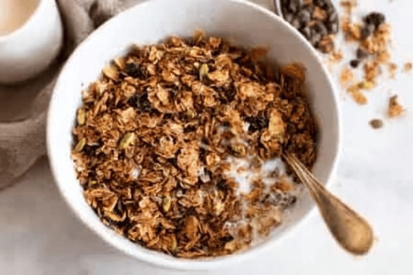 Brown Butter Pistachio Granola Recipe
