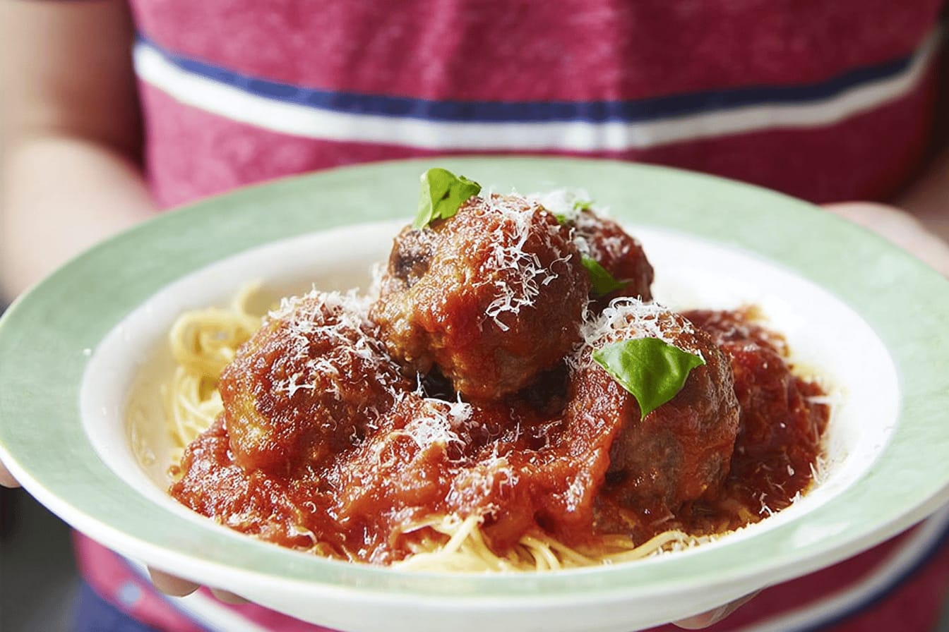 Buddy's Simple Homemade Meatballs Recipe