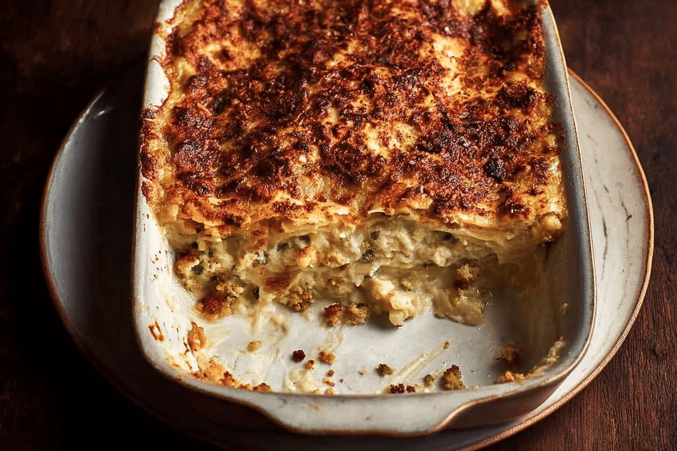 Cauliflower Cheese Lasagne Recipe Delight