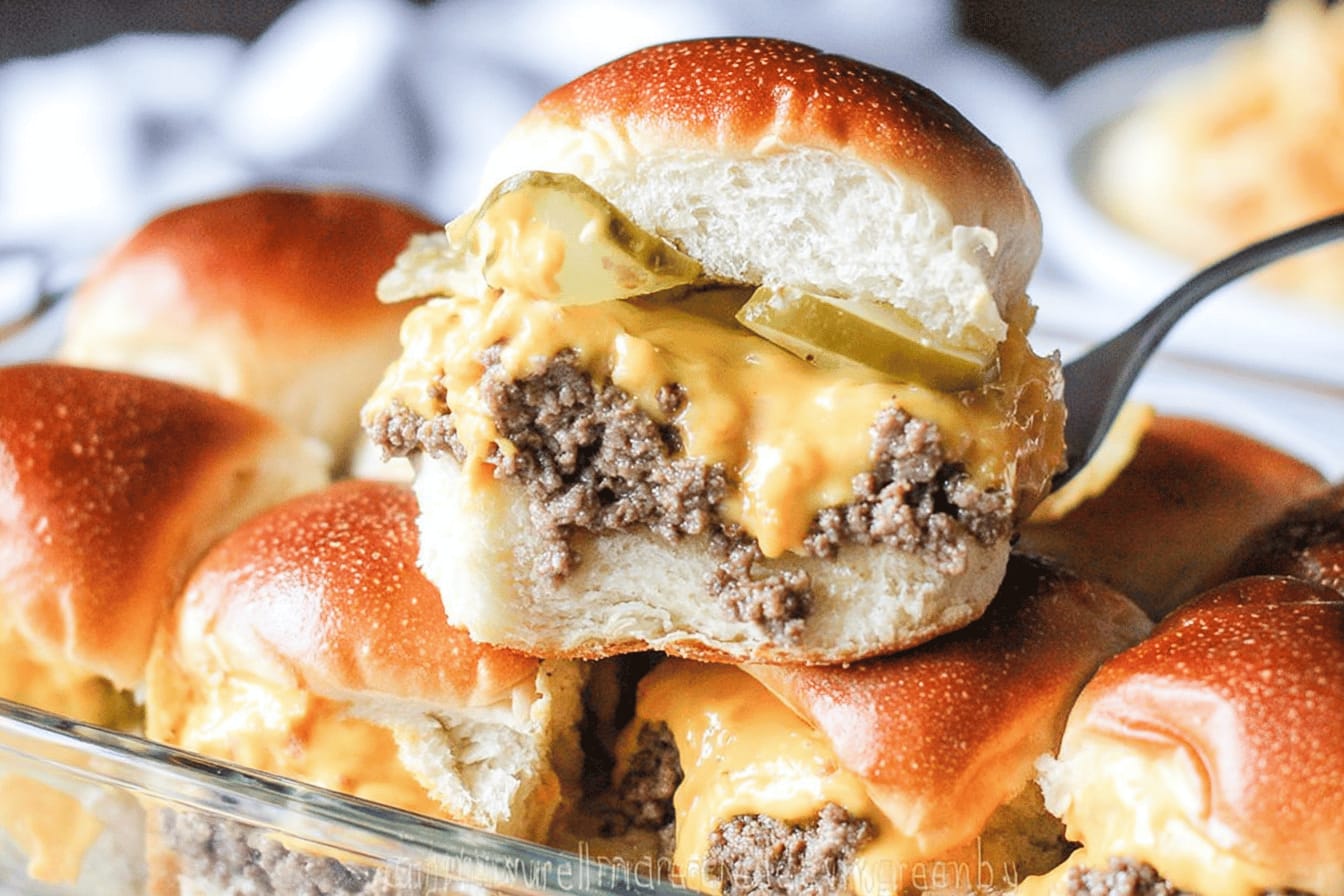 Cheeseburger Sliders Recipe for Easy Family Meals
