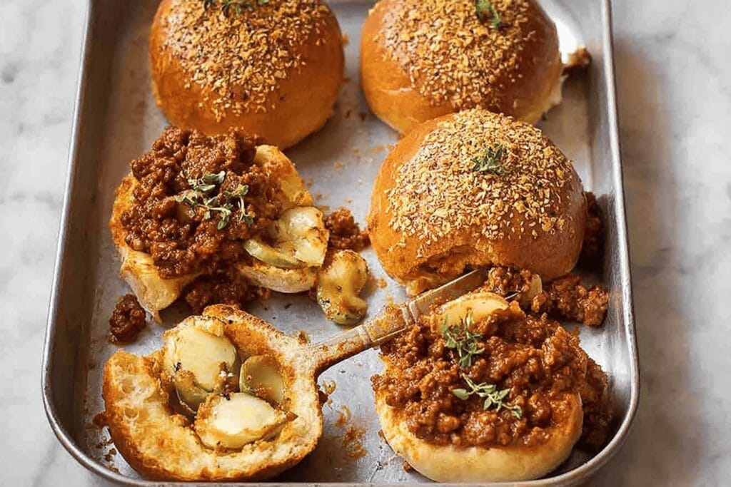 Cheesy Bolognese Buns Recipe by Jamie Oliver