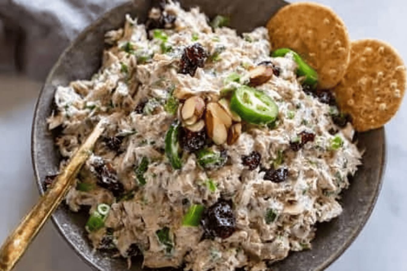 Cherry Jalapeño Chicken Salad Recipe