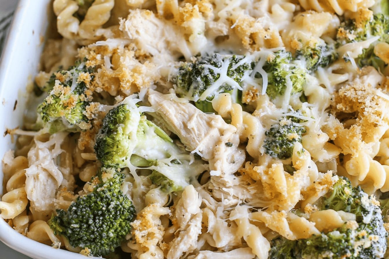 Chicken Broccoli Alfredo Bake Recipe