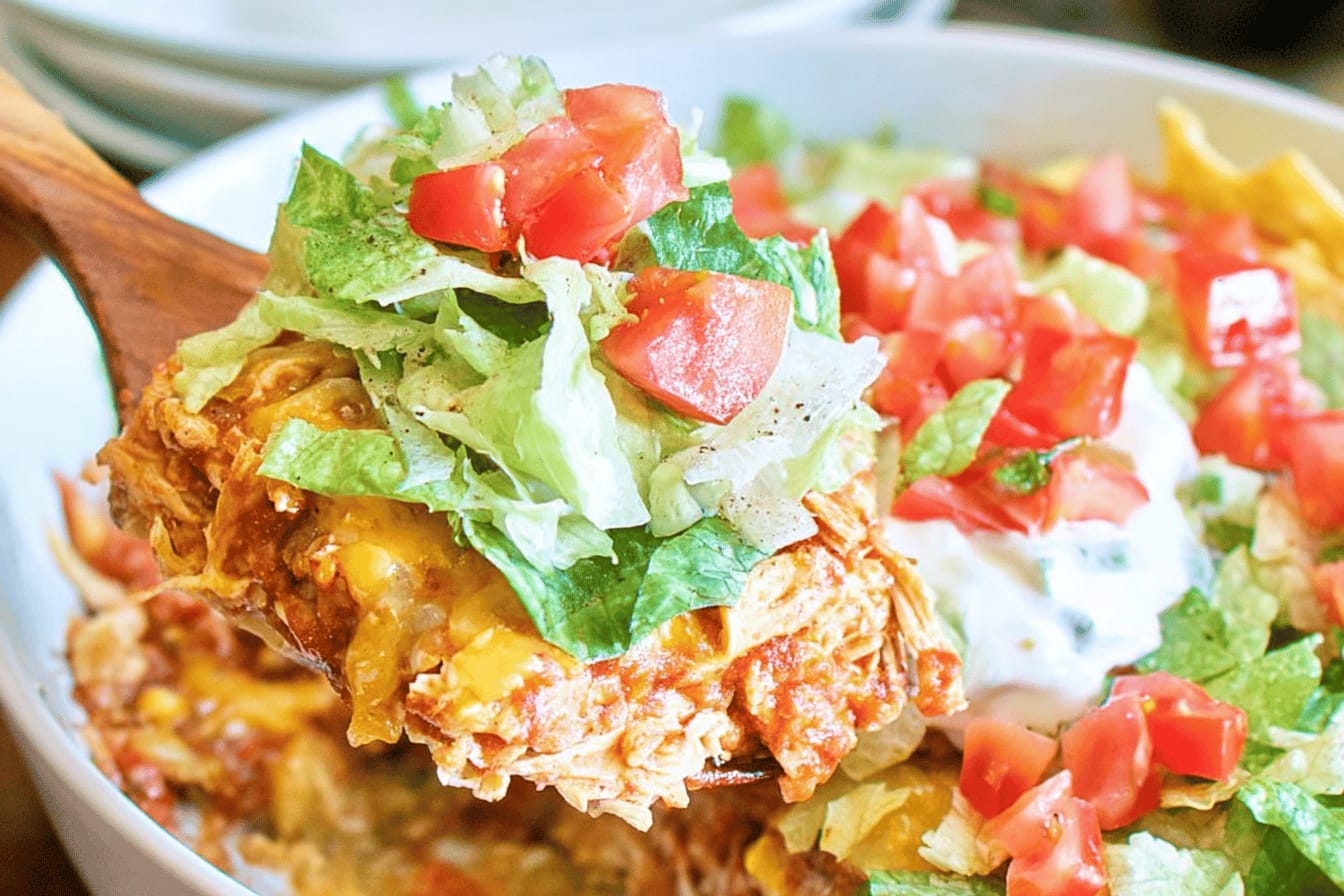 Chicken Taco Casserole Recipe for Families
