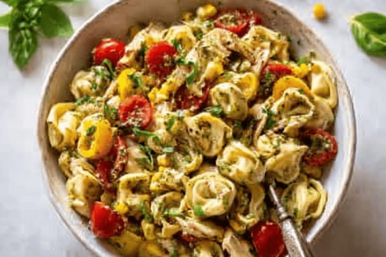 Chicken Tortellini Pasta Salad Recipe Delight