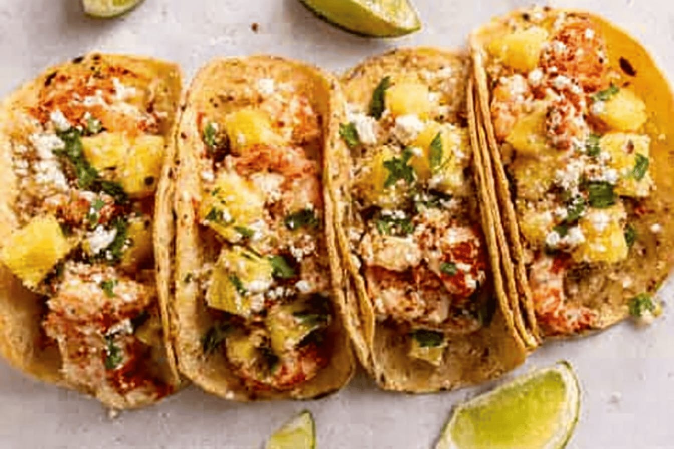 Chili Lime Shrimp Tacos Recipe