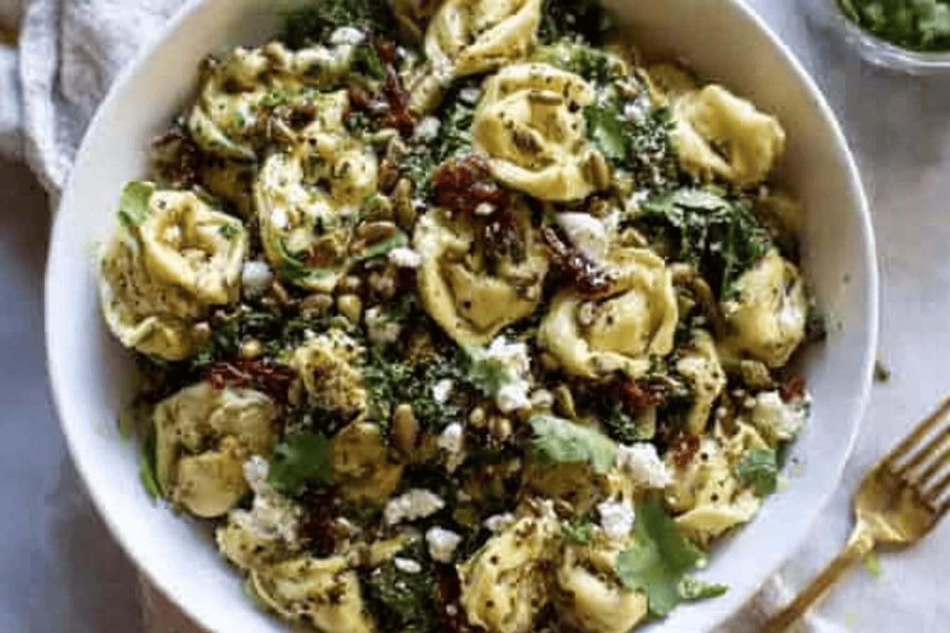 Cilantro Lime Tortellini Salad Recipe