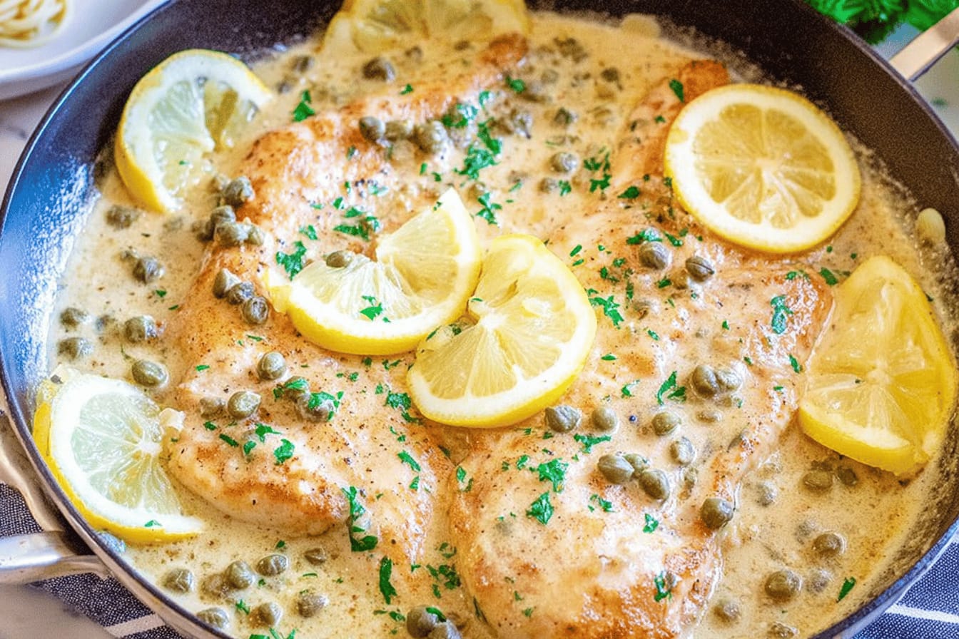 Creamy Chicken Piccata Recipe for Easy Cooking