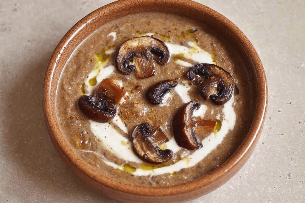 Creamy Mushroom Soup Recipe by Jamie Oliver