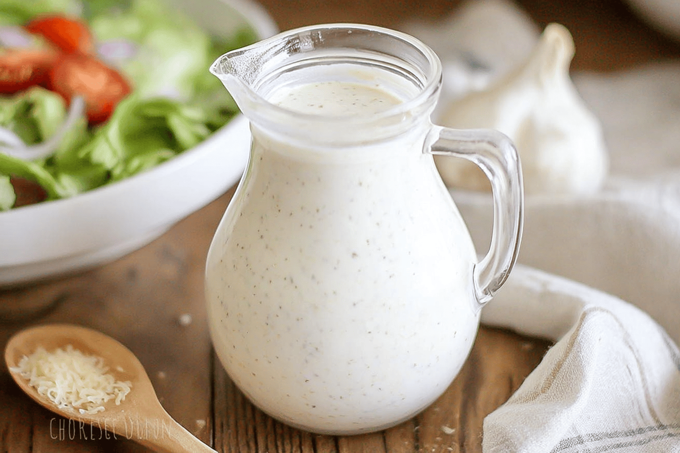 Creamy Parmesan Dressing Recipe for Salads