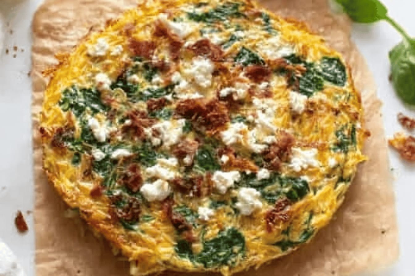 Crispy Orzo Frittata Recipe Delight