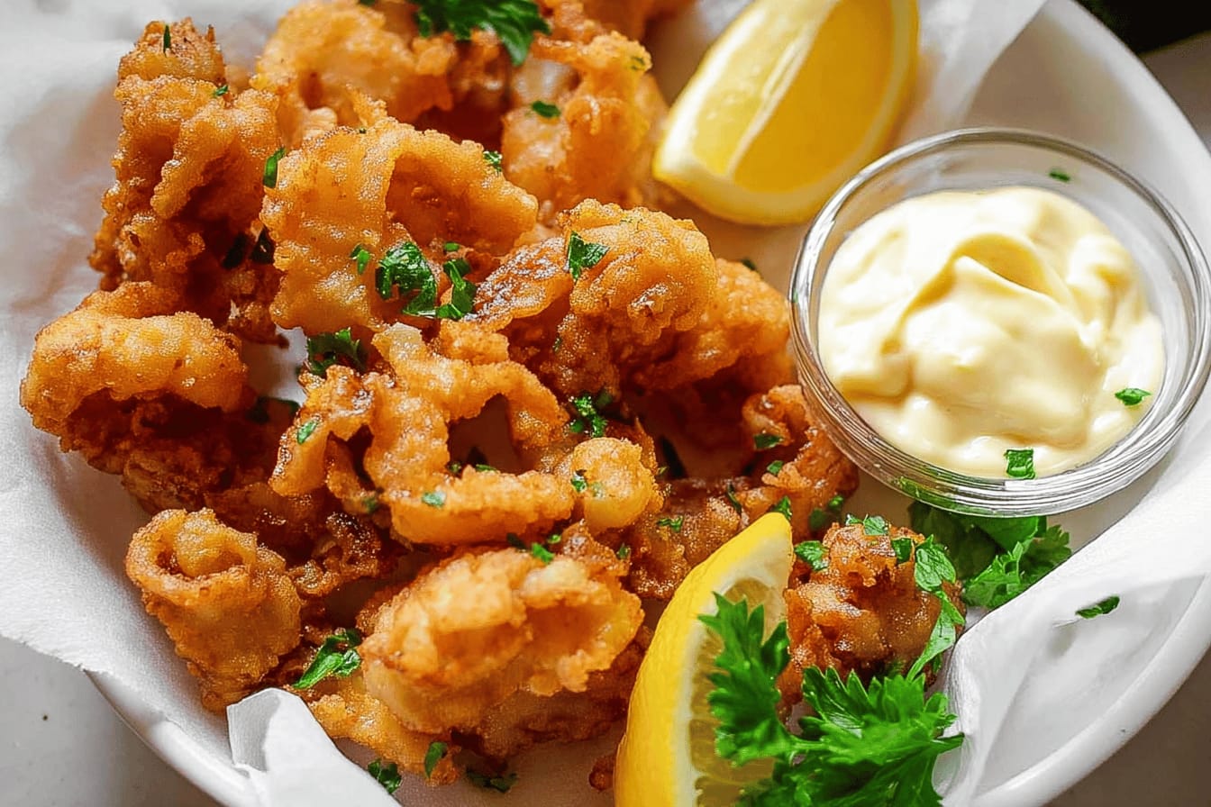 Crispy Salt and Pepper Squid Recipe
