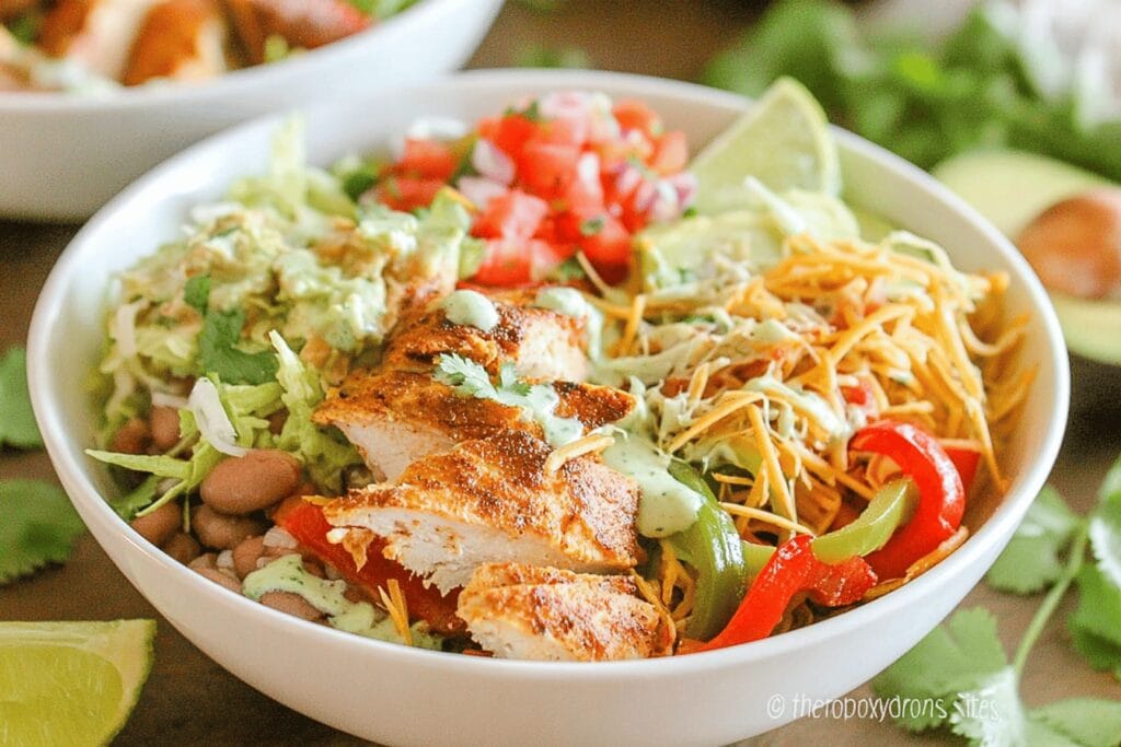 Delicious Chicken Fajita Bowls Recipe