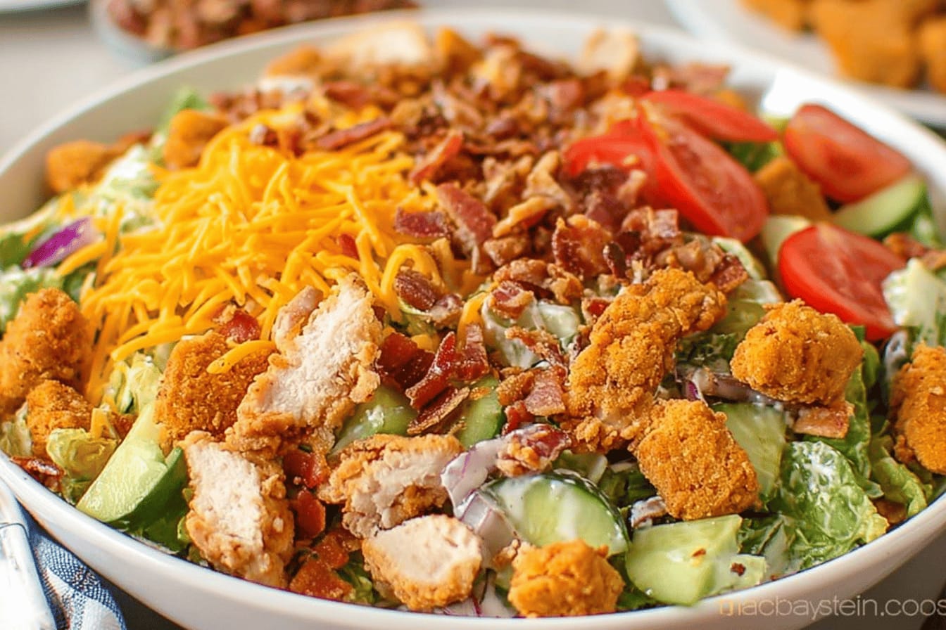 Delicious Chicken Tender Salad Recipe