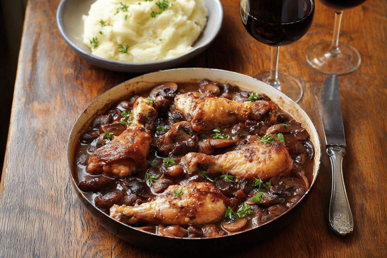 Delicious Coq au Vin Recipe by Jamie Oliver