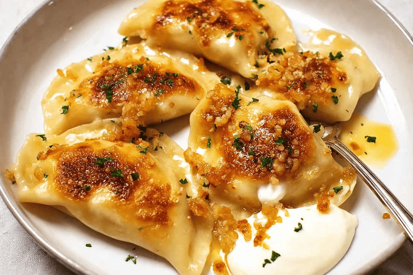 Delicious Polish Ruskie Pierogi Recipe