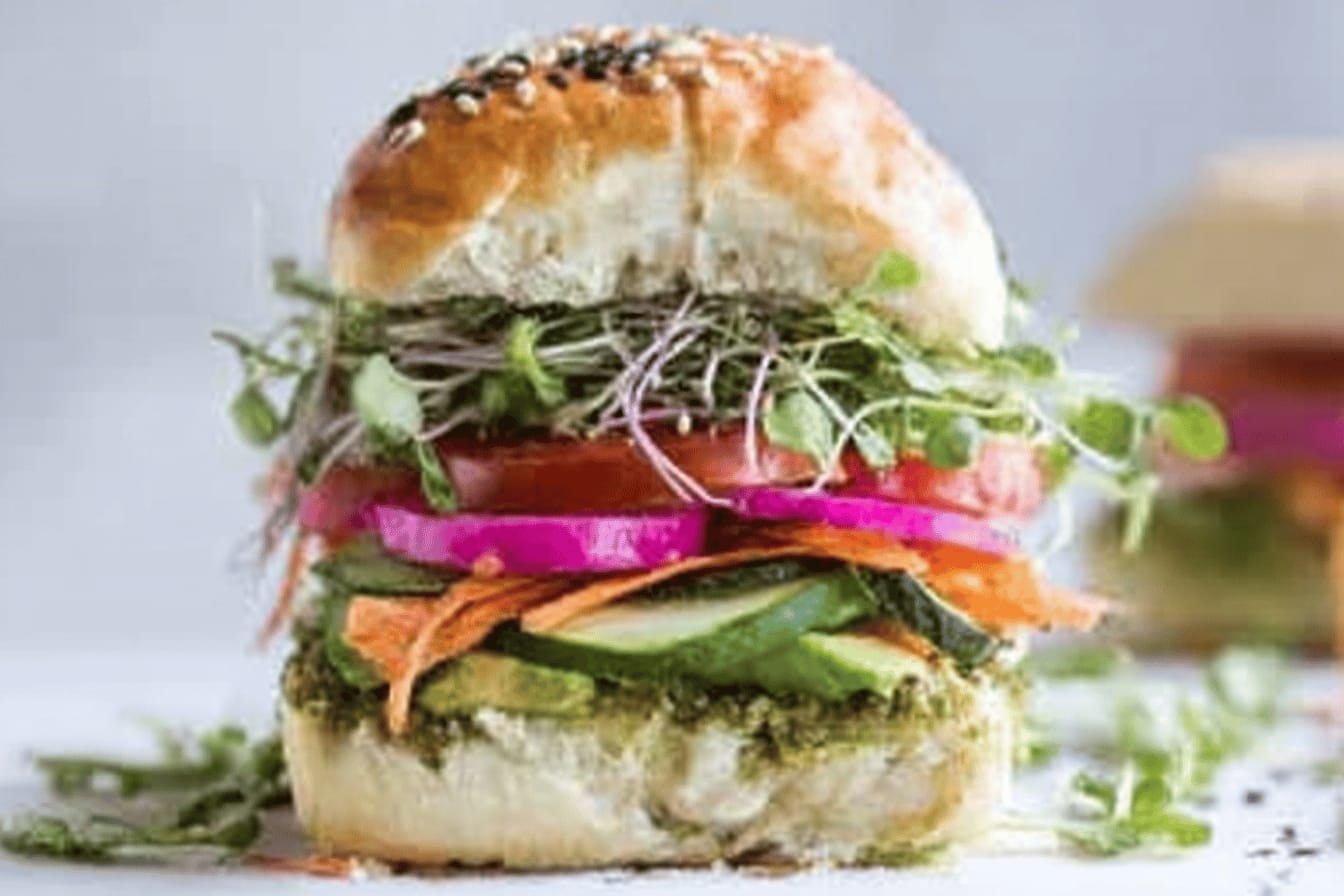 Delicious Summer Veggie Sandwich Recipe