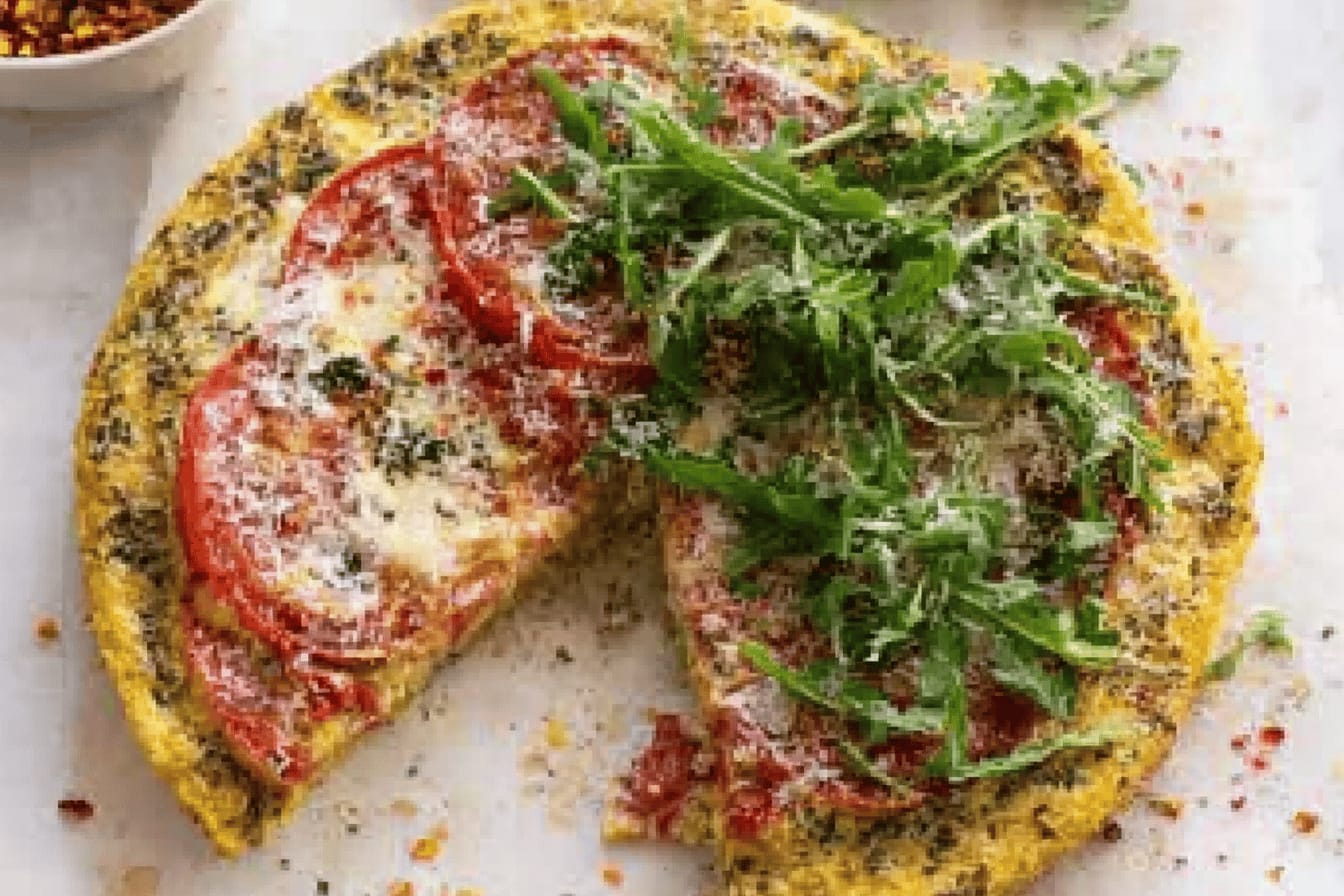 Delicious White Pizza Frittata Recipe