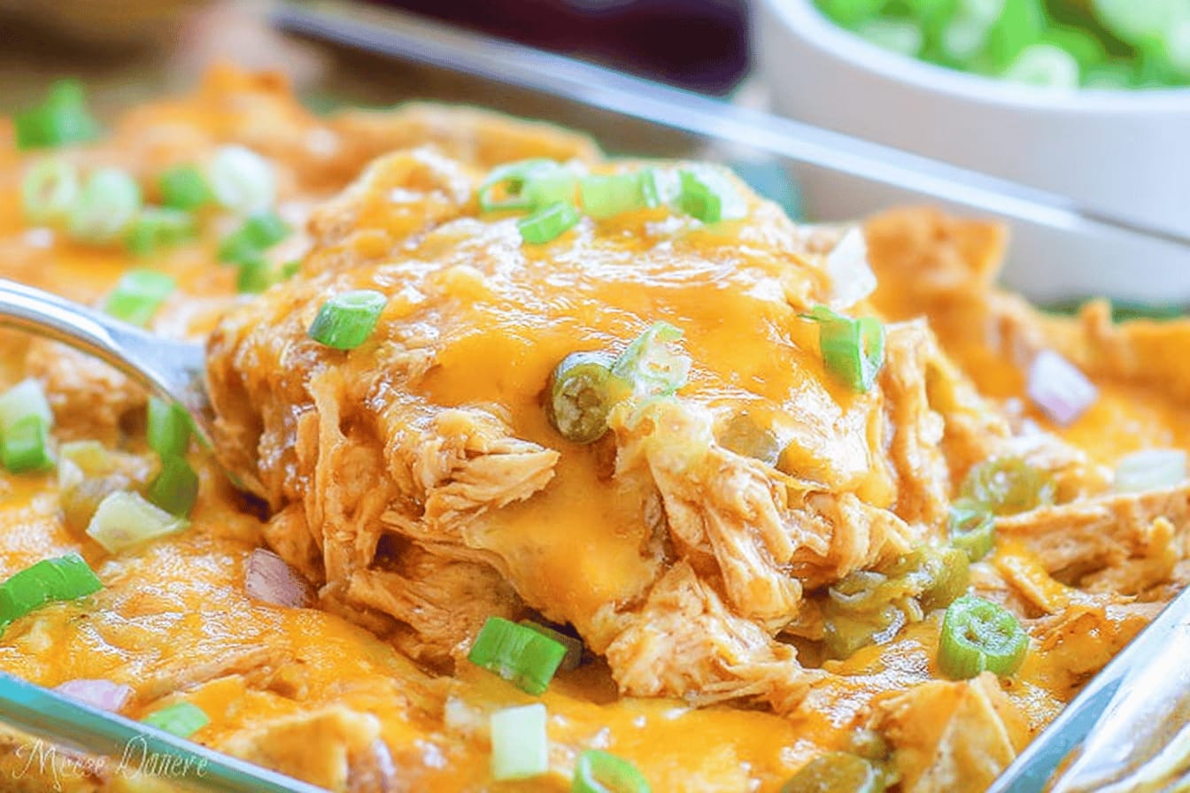 Easy Chicken Enchilada Casserole Recipe