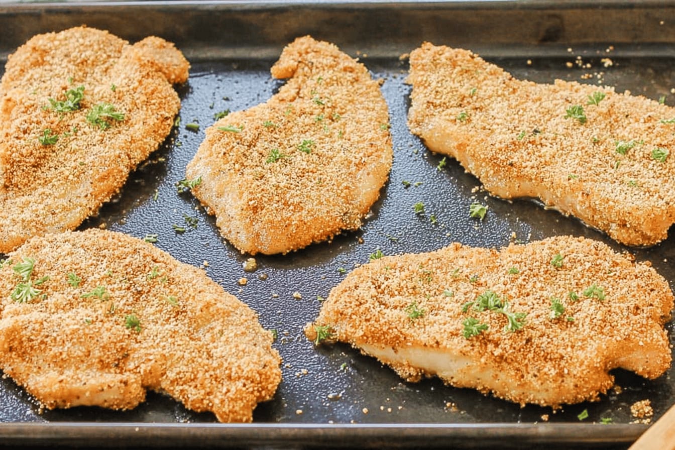 Easy Homemade Shake and Bake Pork Chops