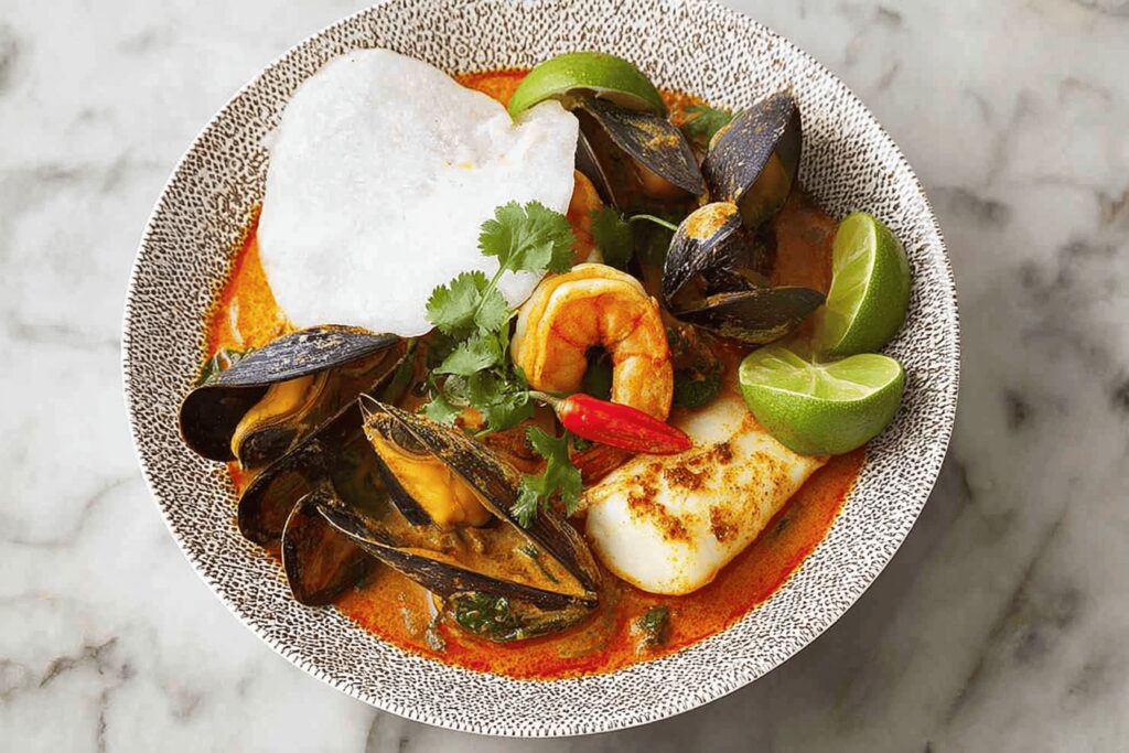 Fragrant Spicy Fish Soup Recipe by Jamie Oliver
