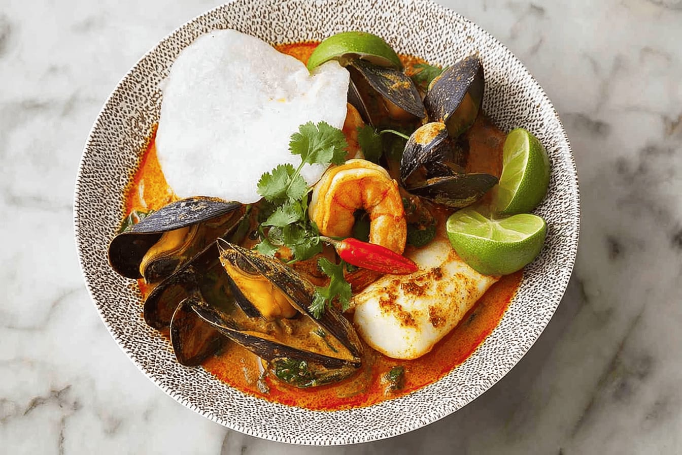 Fragrant Spicy Fish Soup Recipe by Jamie Oliver